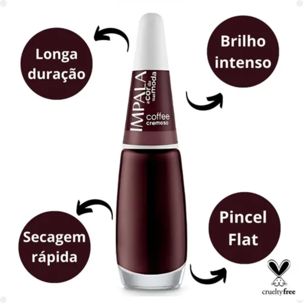 Esmalte Impala Cremoso Coffee 7,5ml