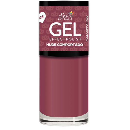 Esmalte Bella Brazil Efeito Gel Cremoso 854 Nude Comportado