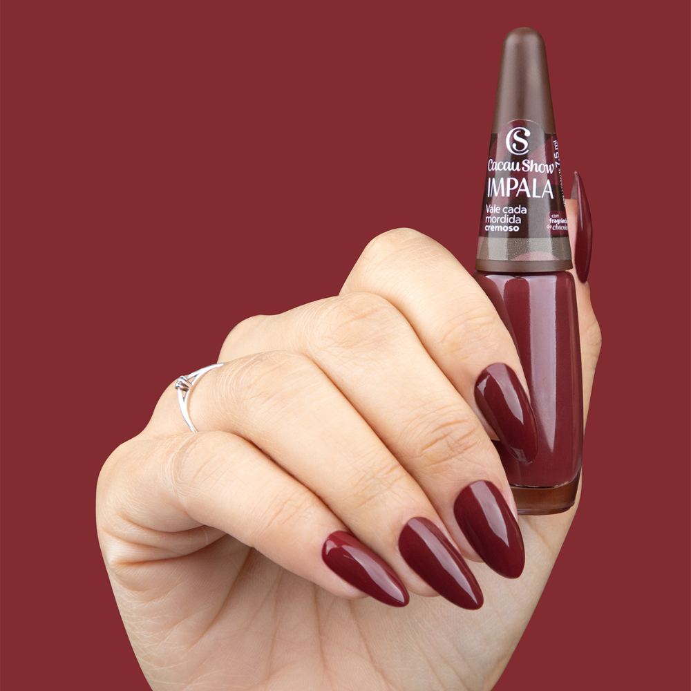 Esmalte Impala Cremoso Cacau Show Vale Cada Mordida 7,5ml