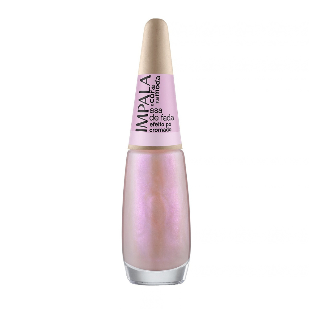 Esmalte Impala Efeito Pó Cromado Asa de Fada 7,5ml