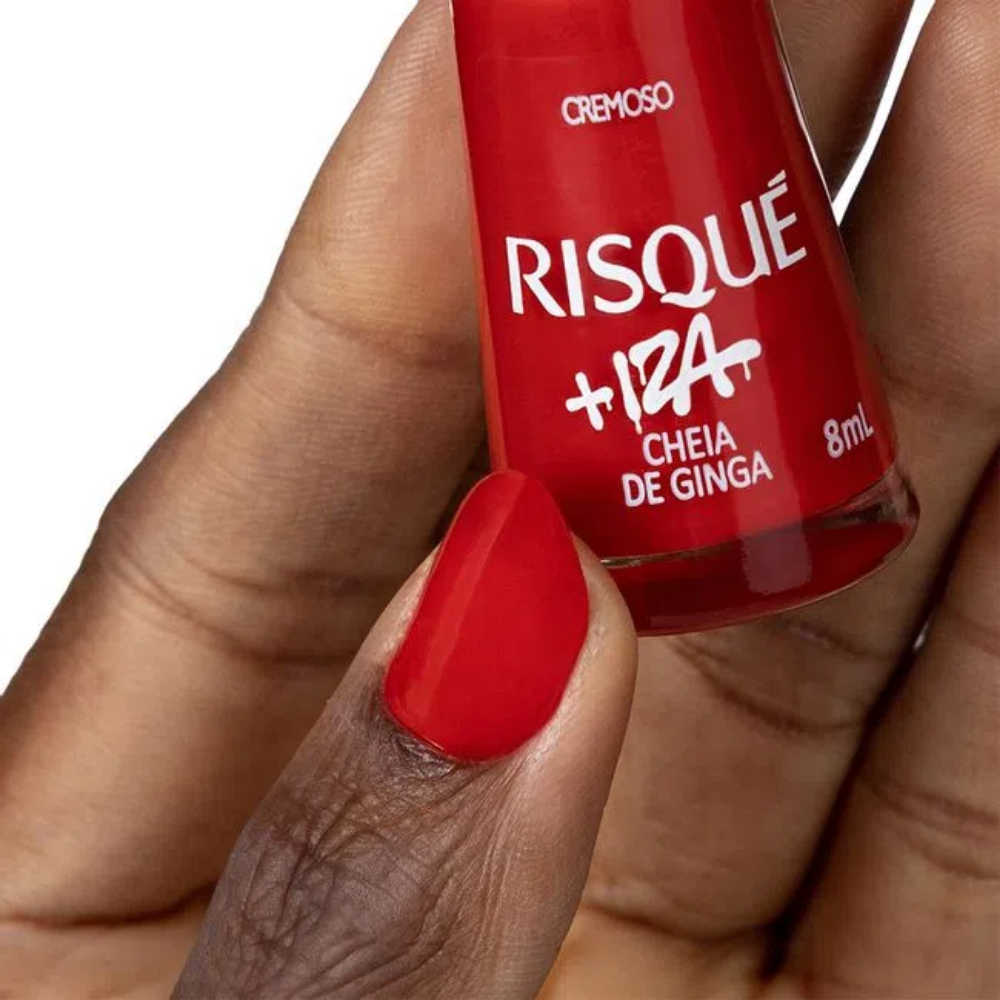 Esmalte Risqué Cremoso Cheia De Ginga 8ml