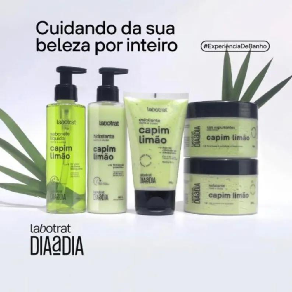 Creme Hidratante Labotrat 190ml Capim Limão