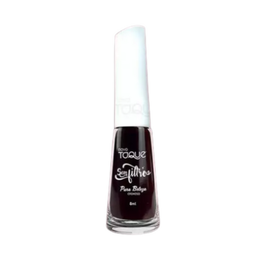 Esmalte Novo Toque Cremoso Sem Filtros Pura Beleza 8ml