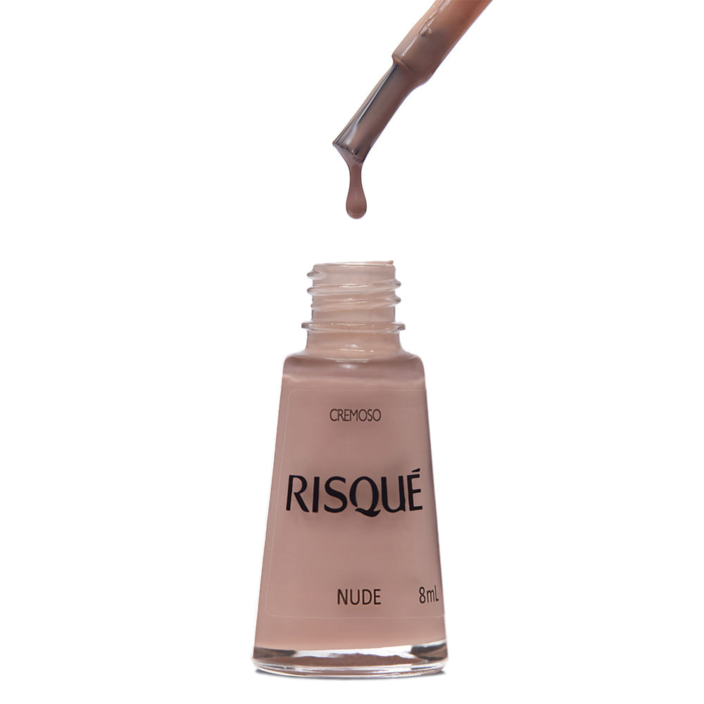 Esmalte Risqué Cremoso Nude 8ml