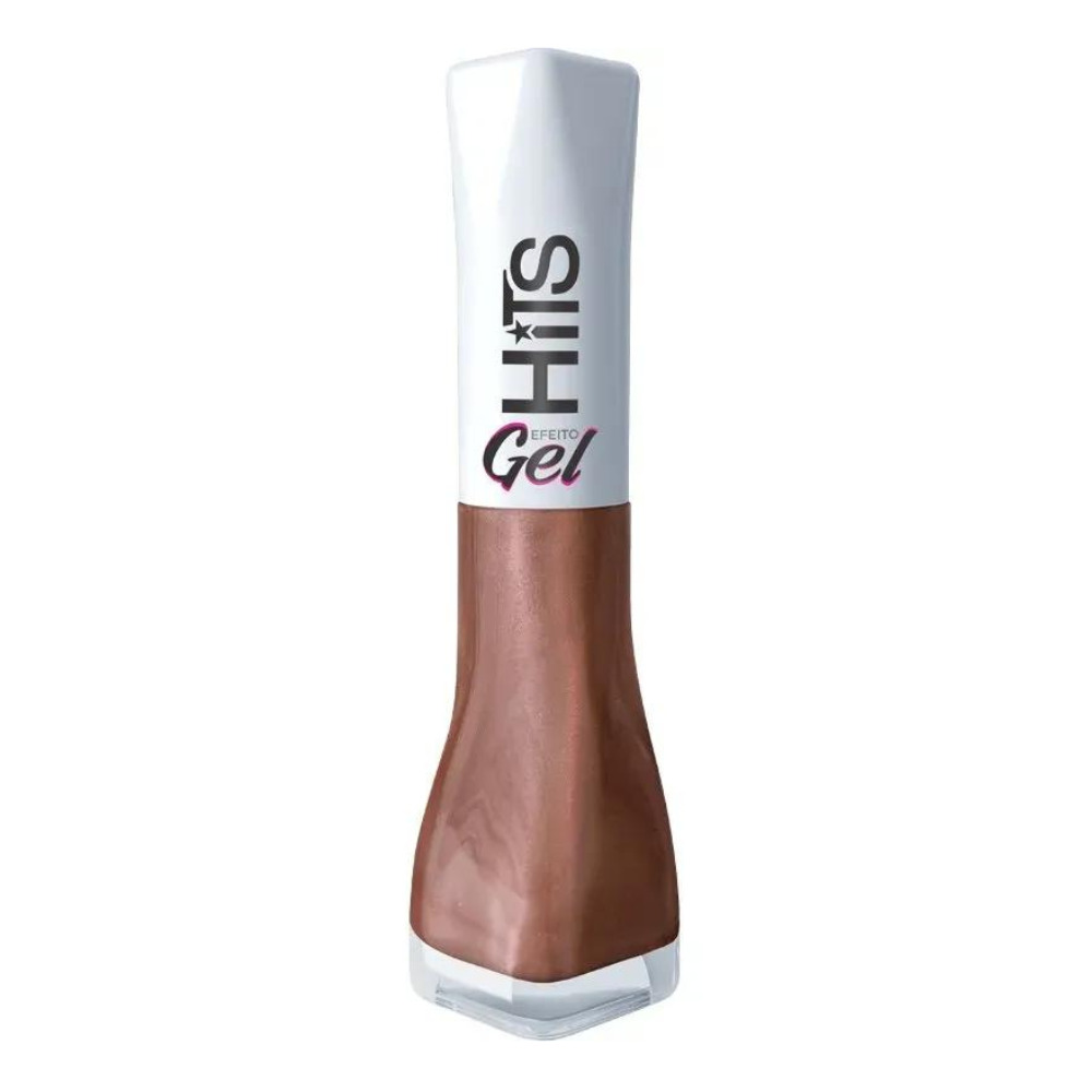 Esmalte Hits Perolado Efeito Gel Pedra Do Sol 8ml