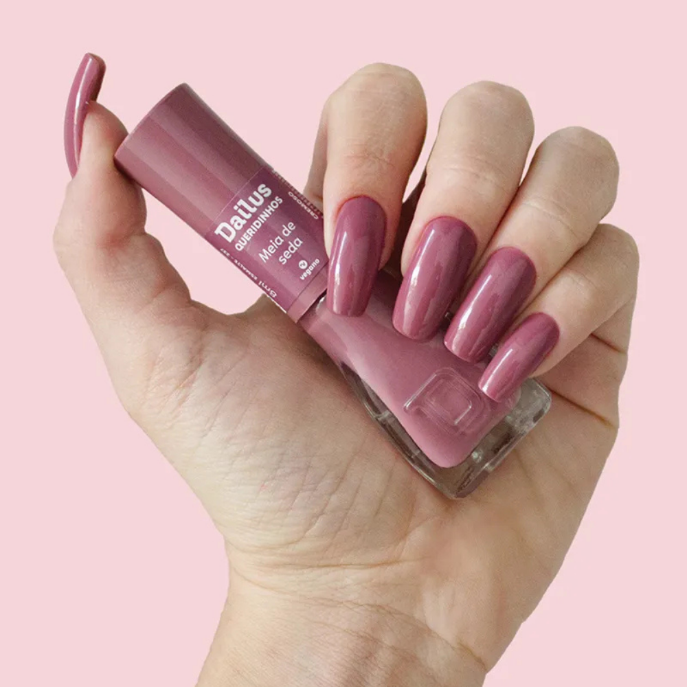 Esmalte Dailus Cremoso Queridinhos Meia De Seda 8ml