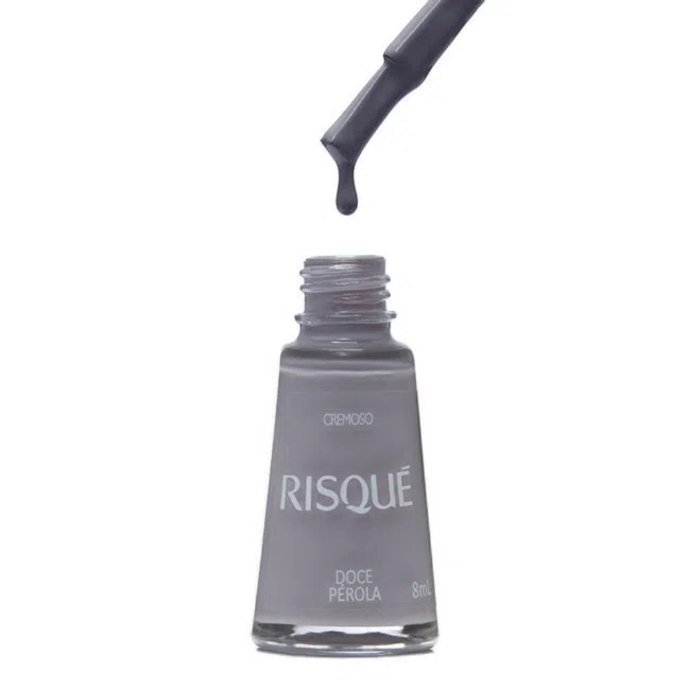 Esmalte Risqué Cremoso Doce Pérola 8ml