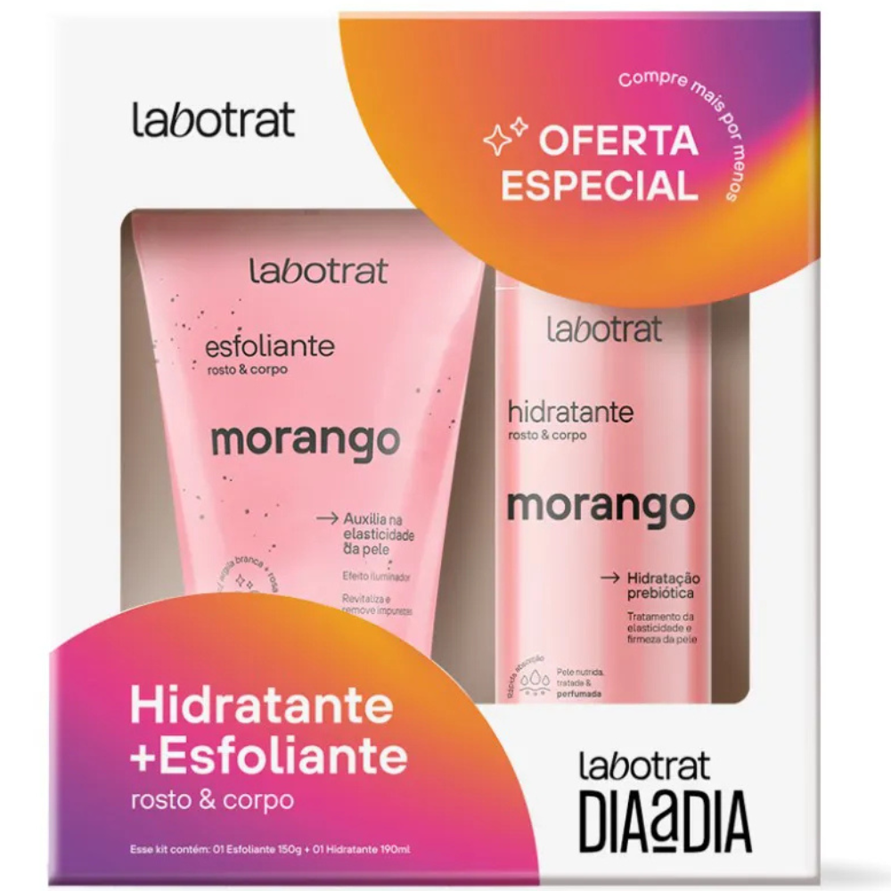 Kit Dia A Dia Labotrat Esfoliante 150g E Hidratante 190ml