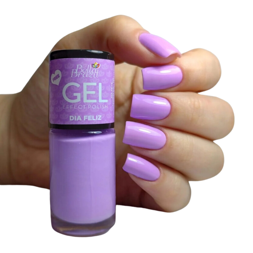 Esmalte Bella Brazil Efeito Gel Cremoso 851 Dia Feliz