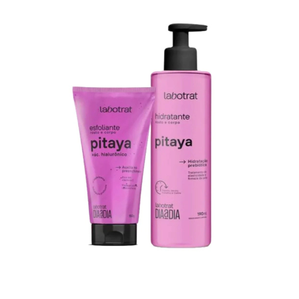 Kit Dia A Dia Labotrat Esfoliante 150g + Hidratante 190ml Pitaya