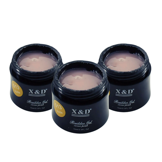 Kit 3 Builder Gel XeD 15g Nude 13