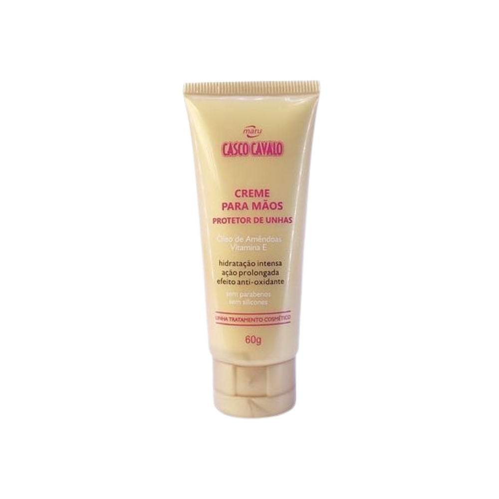 Creme Para As Mãos Protetor De Unhas Casco Cavalo Maru 60g