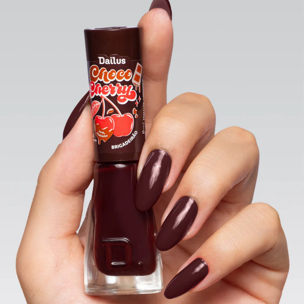 Esmalte Dailus Cremoso Choco Cherry Brigadeirão 8ml