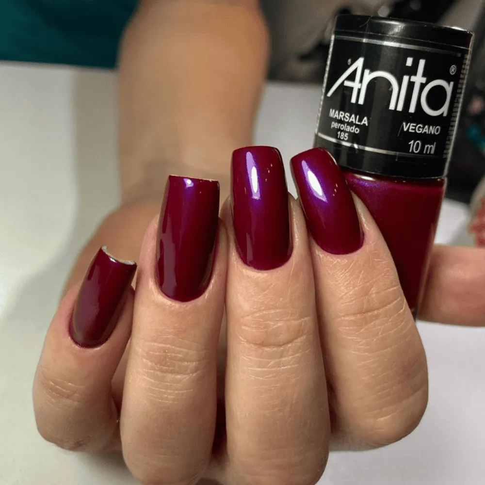 Esmalte Anita Perolado Marsala 10ml