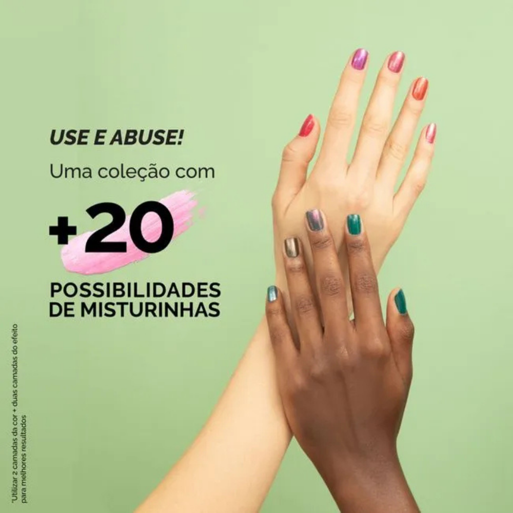Esmalte Risqué Manicores Metálico Não Esquece Do Gritti 8ml