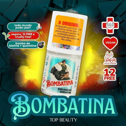 Base Bombatina Explosão De Queratina Top Beauty 7ml