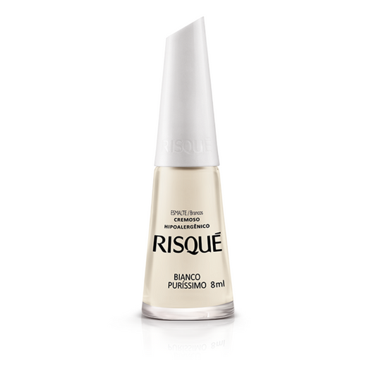 Esmalte Risqué Cremoso Bianco Puríssimo 8ml