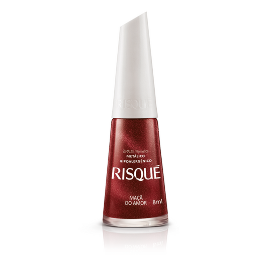 Esmalte Risqué Metálico Maça Do Amor 8ml