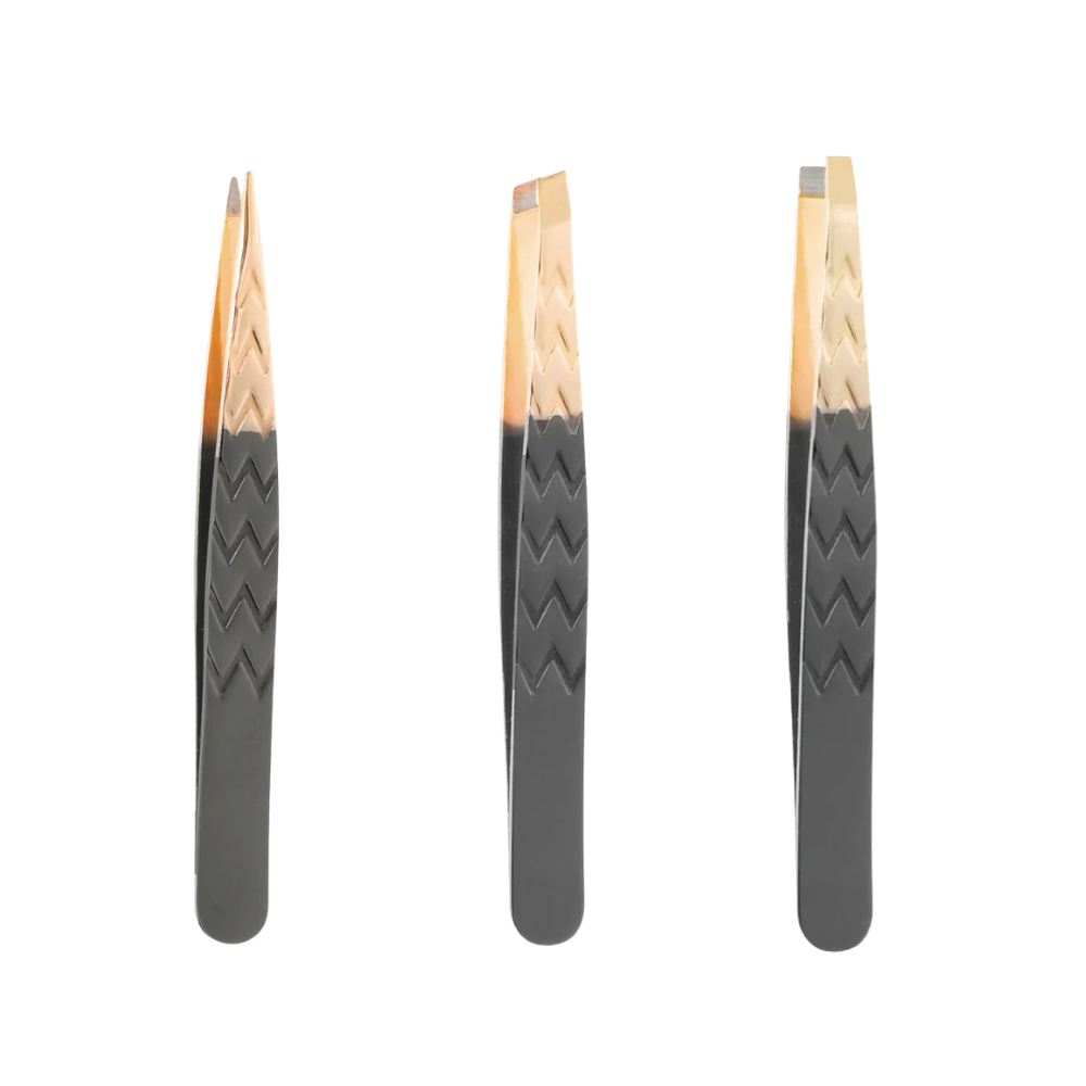 Pinça Black Silver E Gold Belliz