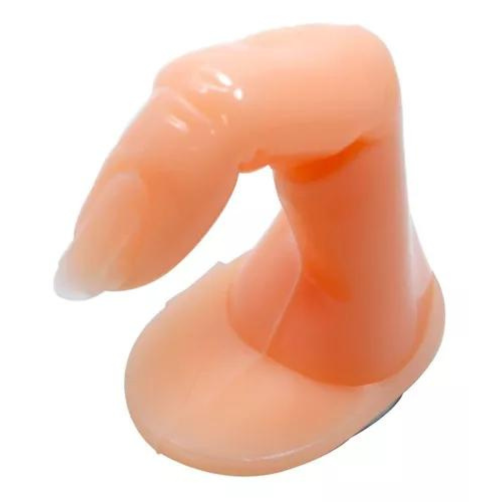 Dedo com unha para Treino de Alongamento e Manicure