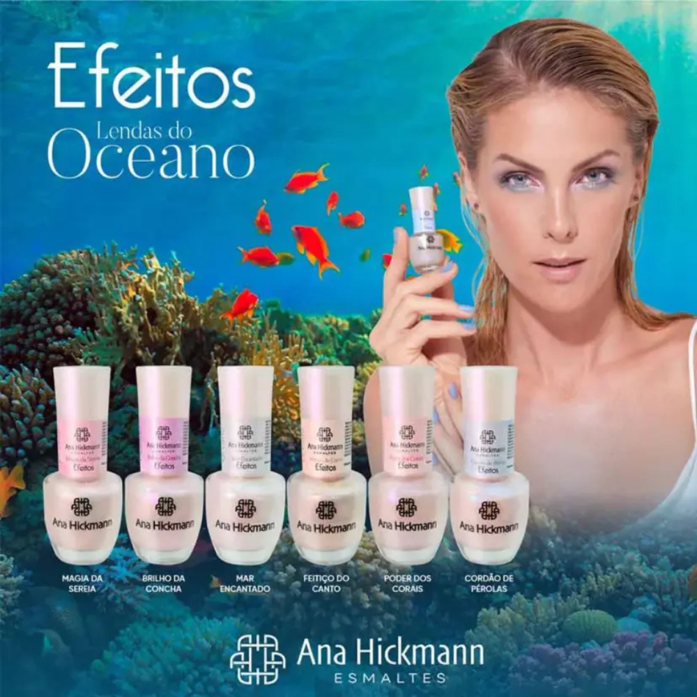 Esmalte Ana Hickmann Efeitos Lendas do Oceano Cordão De Pérolas 9ml
