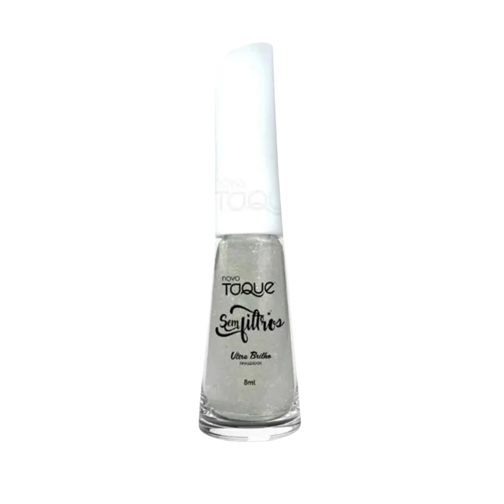 Esmalte Novo Toque Finalizador Sem Filtros Ultra Brilho 8ml