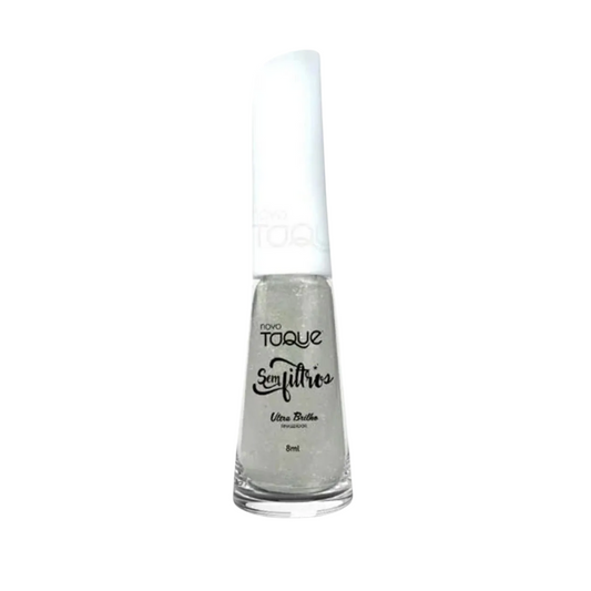 Esmalte Novo Toque Finalizador Sem Filtros Ultra Brilho 8ml