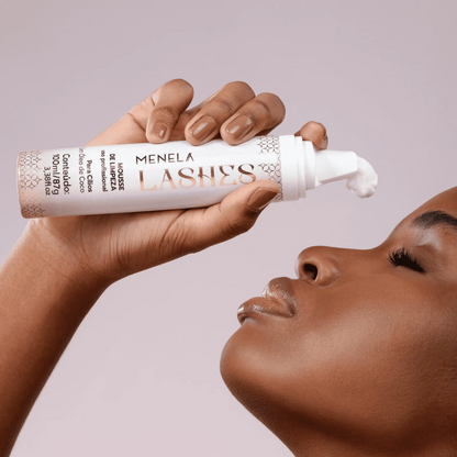 Mousse De Limpeza De Cílios Menela Lashes 100ml