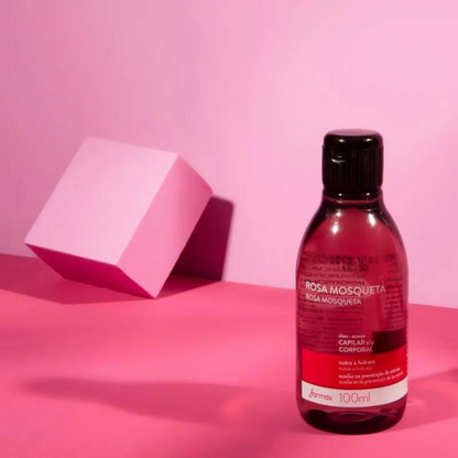 Óleo Capilar E Corporal Farmax 100ml Rosa Mosqueta