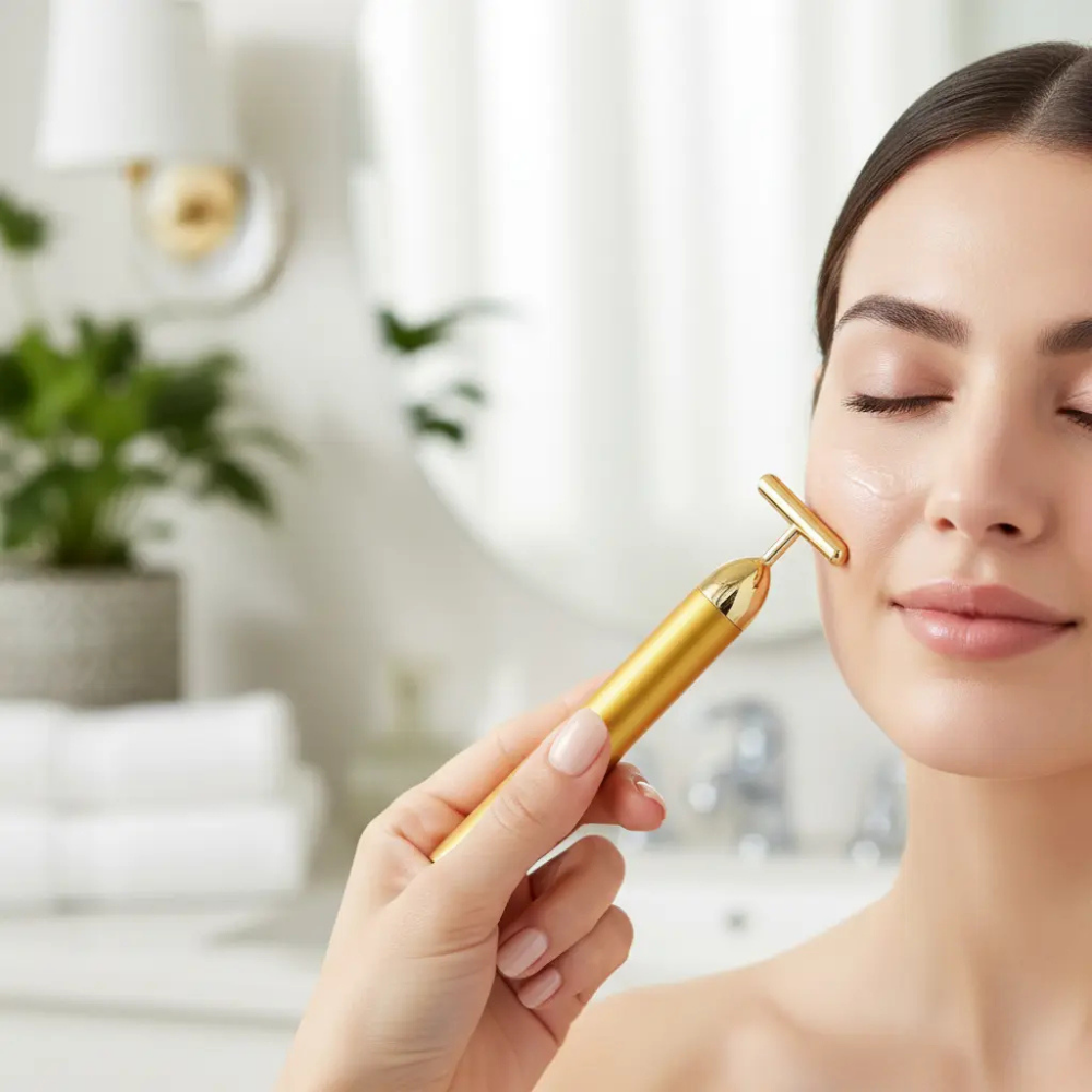 Massageador Facial Vibrata Harmonization Energy Beauty