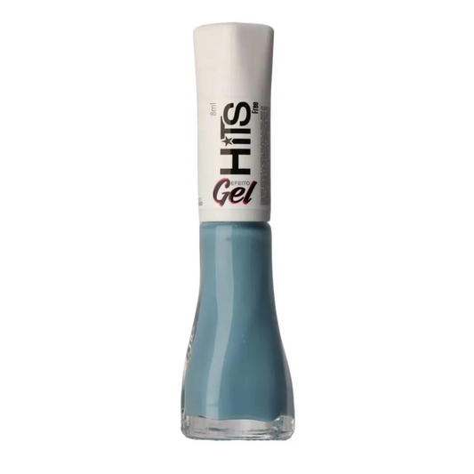 Esmalte Hits Cremoso Efeito Gel Baby Blue 8ml