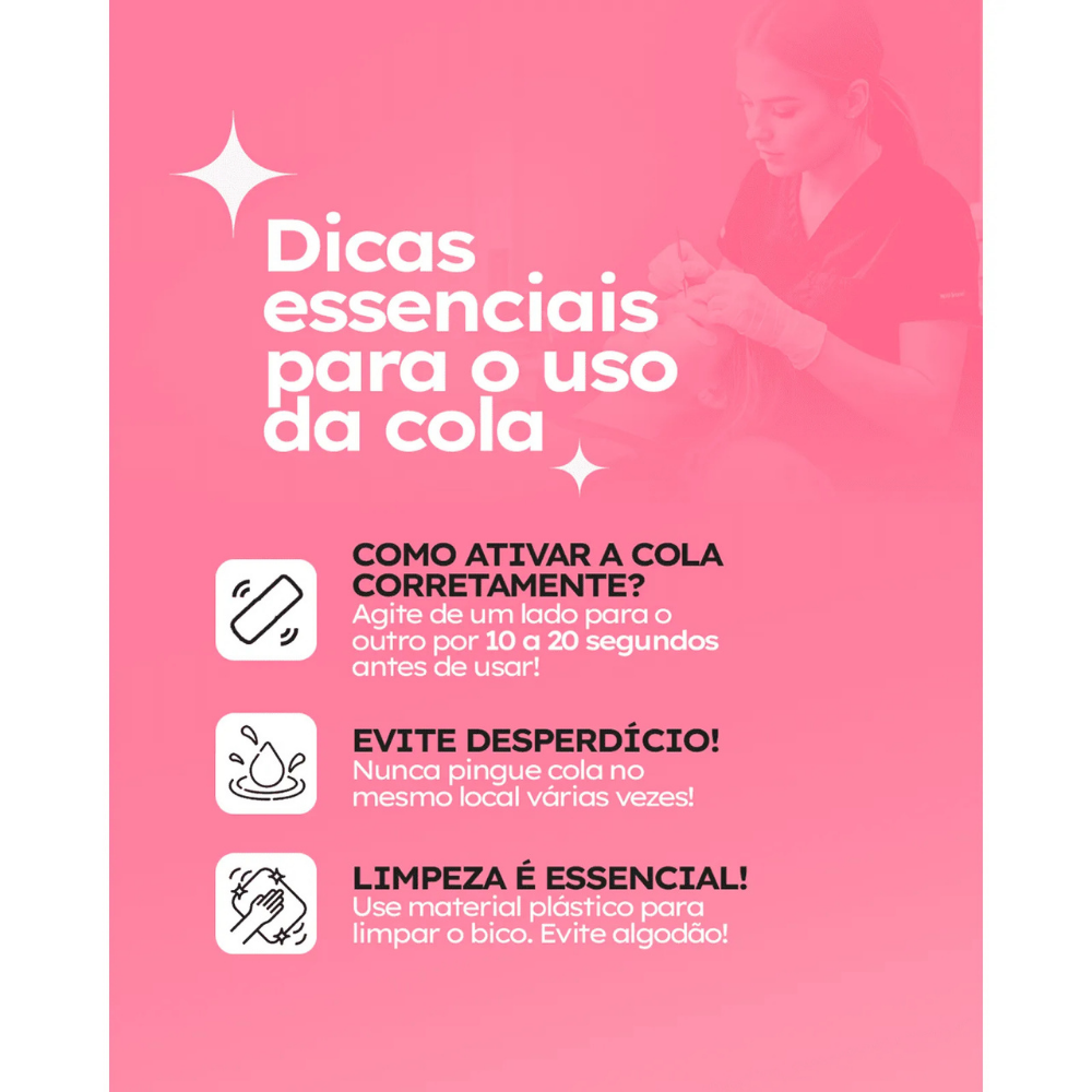 Soft Lash Cola para Cílios Menela Lashes 3g