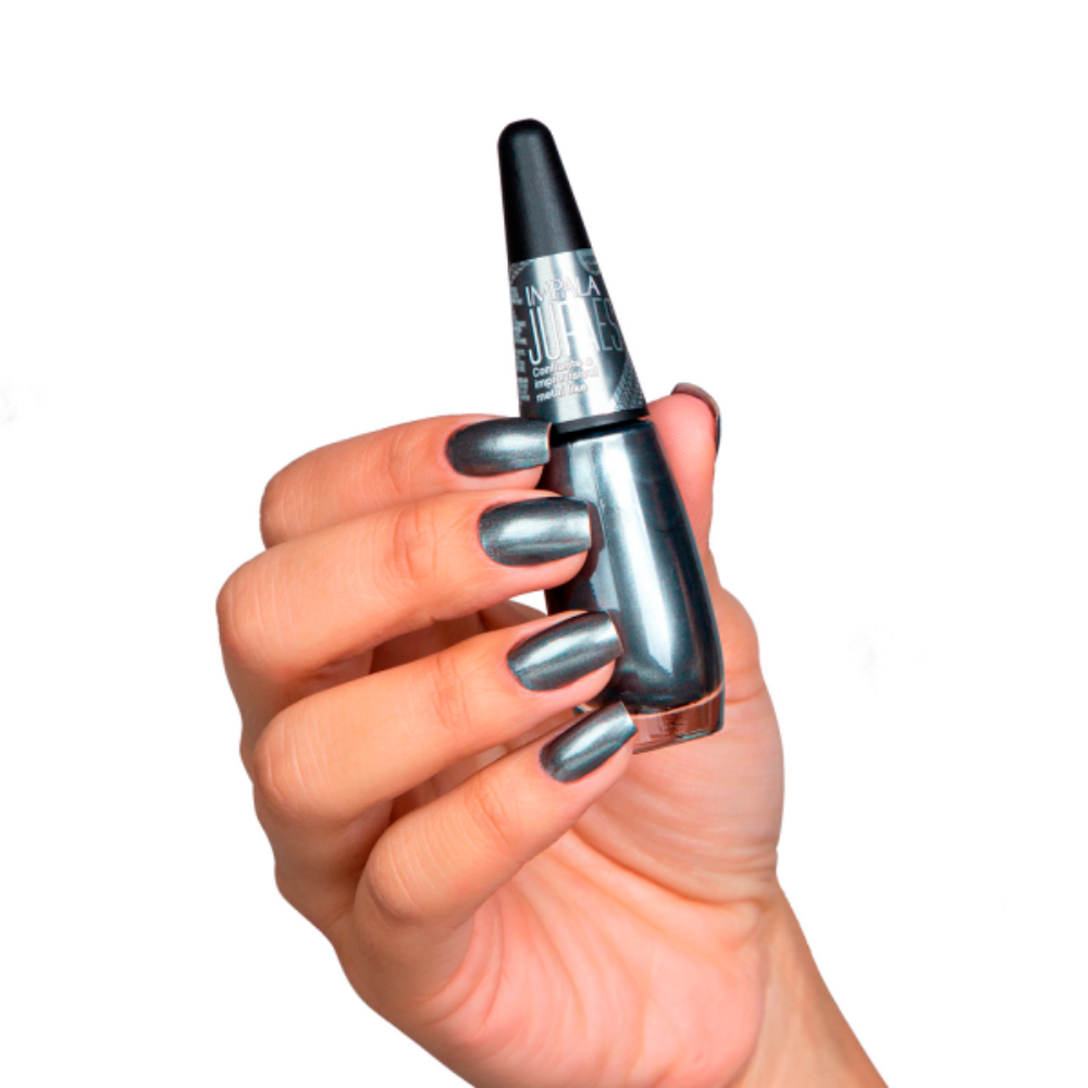 Esmalte Impala Metal Like Ju Paes Na Estrada Confiante e Imprevisível 7,5ml