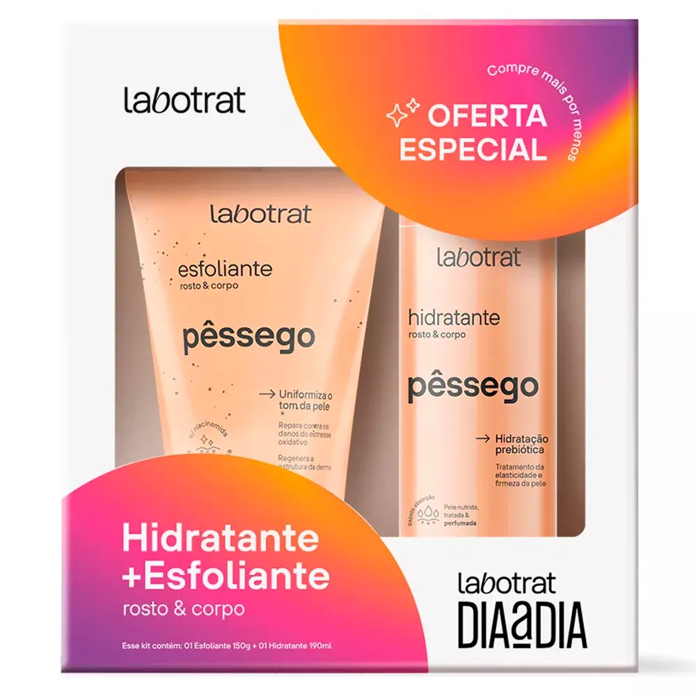 Kit Dia A Dia Labotrat Esfoliante 150g E Hidratante 190ml