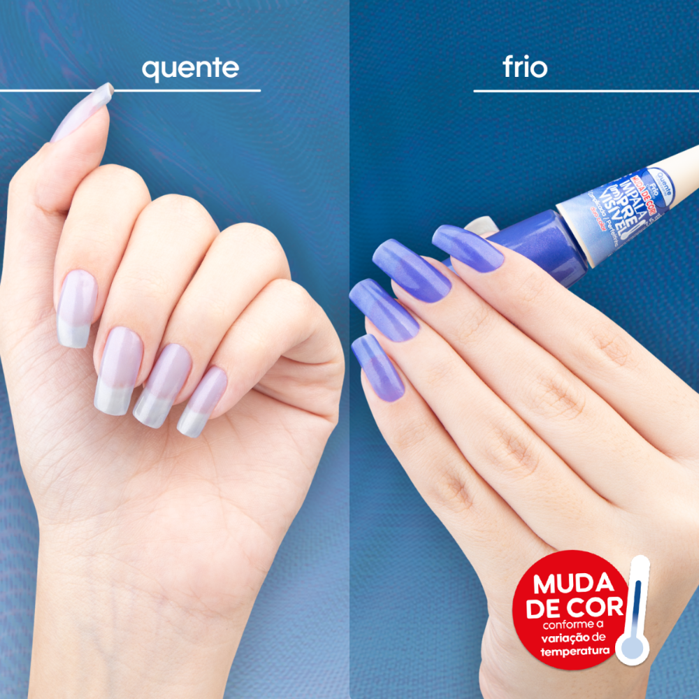 Esmalte Impala Duo Color Imprevisível Complicada Perfeitinha 8ml