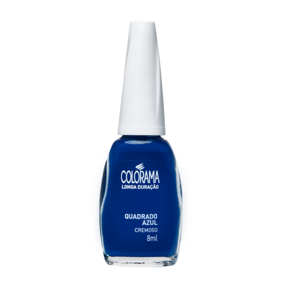 Esmalte Colorama Cremoso Quadrado Azul - Azul