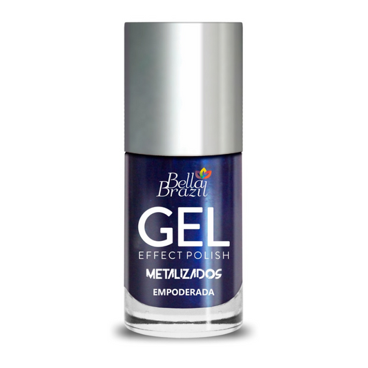 Esmalte Bella Brazil Efeito Gel Metalizado 214 Empoderada 9ml