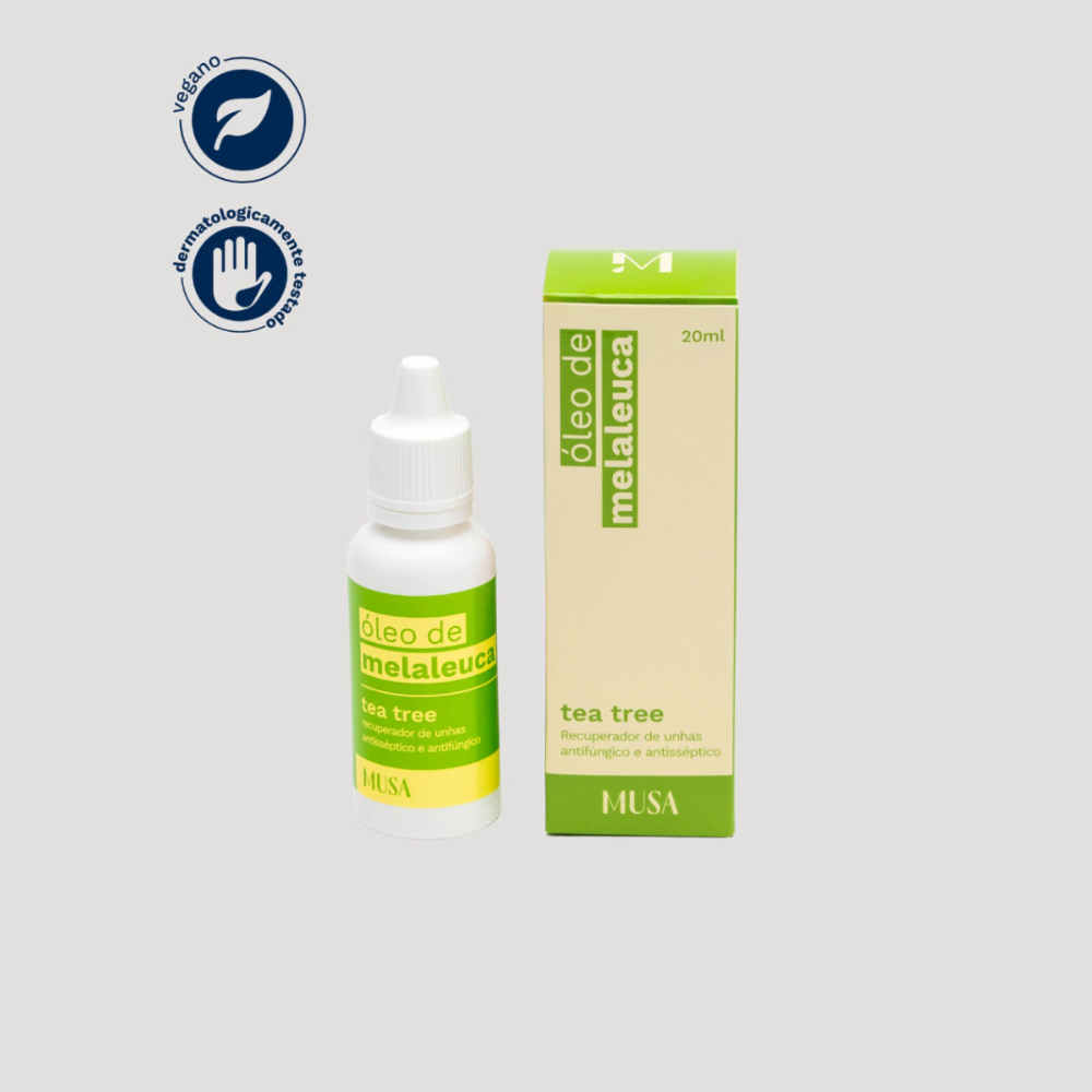 Óleo de Melaleuca Com Conta Gotas  Musa 20ml