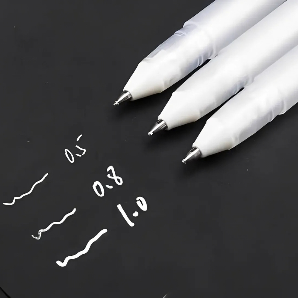 Caneta Esferográfica Gel Ponta 1mm Lyke Lumi