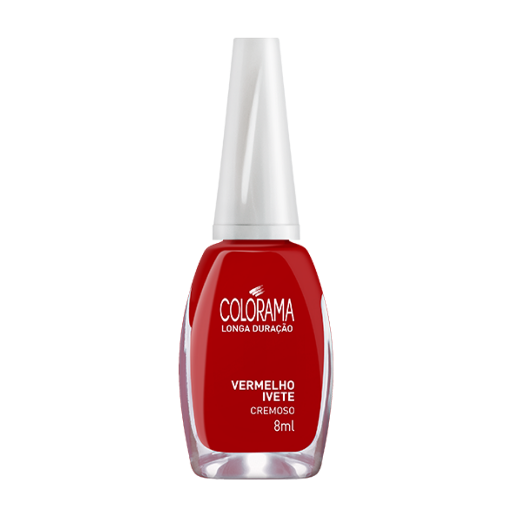 Esmalte Colorama Cremoso Vermelho Ivete - Vermelho