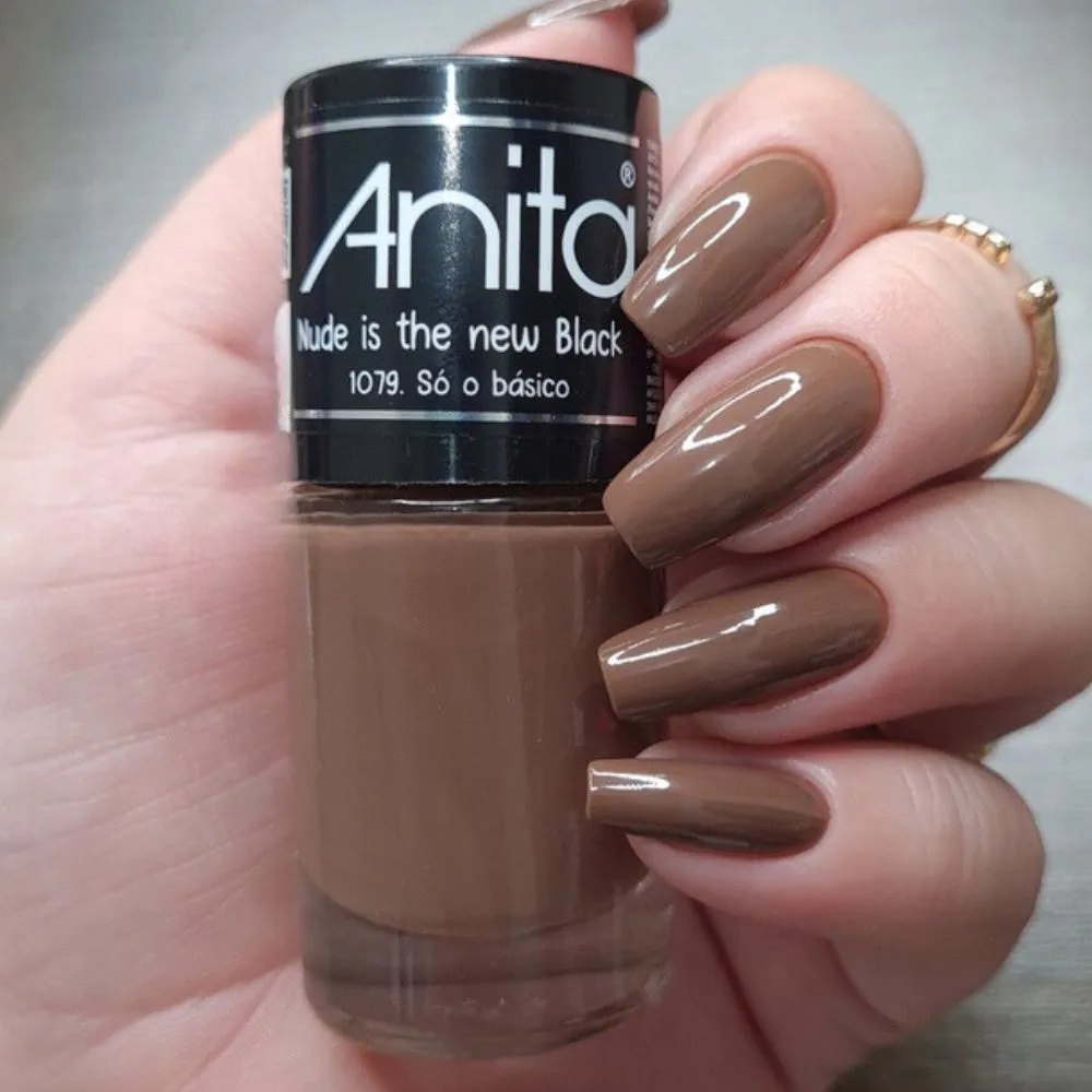 Esmalte Anita Nude Is The New Black Só O Básico 10ml