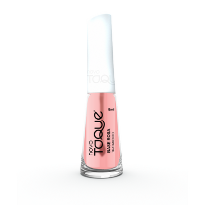 Esmalte Novo Toque Tratamento Base Rosa 8ml