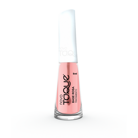 Esmalte Novo Toque Tratamento Base Rosa 8ml