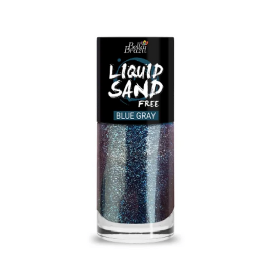 Esmalte Bella Brazil Liquid Sand 1311 Blue Gray 9ml