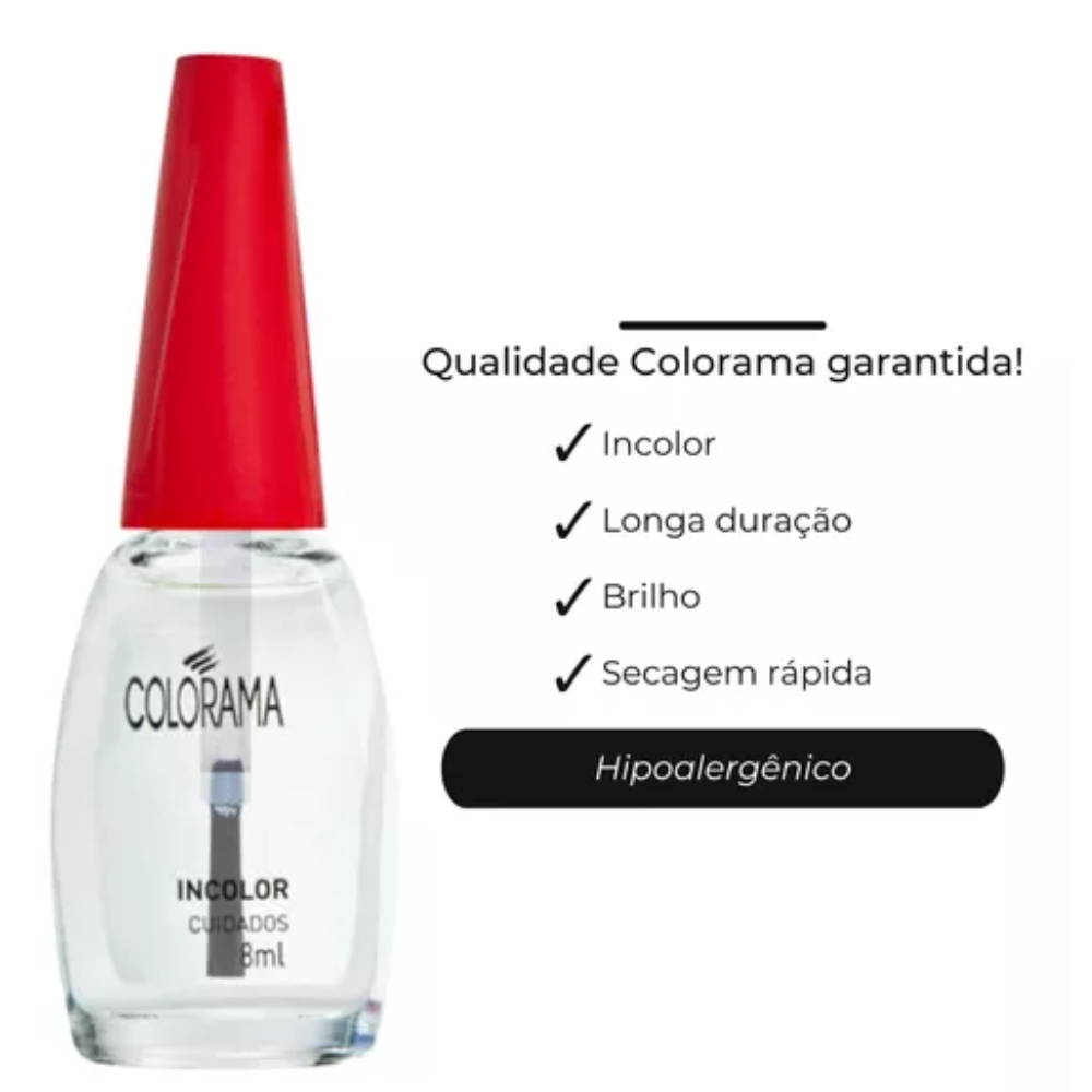 Esmalte Colorama Cuidados Incolor 8ml