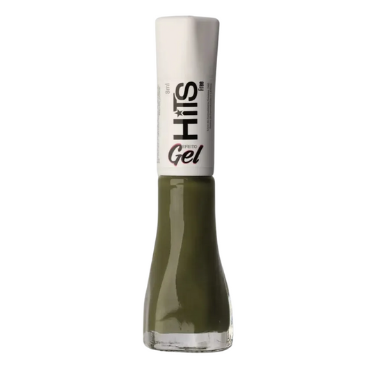 Esmalte Hits Cremoso Efeito Gel Verde Savana 8ml