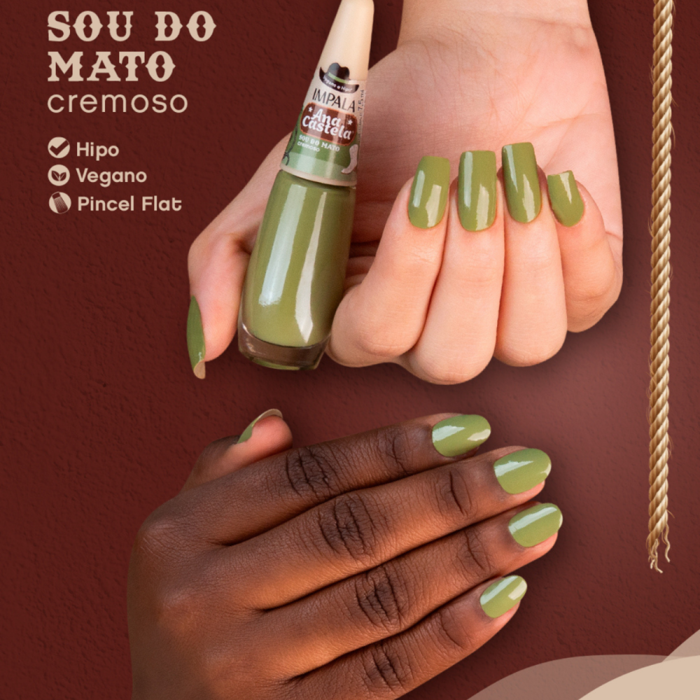 Esmalte Impala Cremoso Ana Castela Sou Do Mato 7,5ml