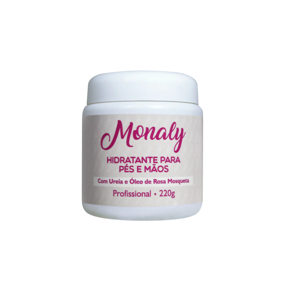 Creme Hidratante Pés E Mãos Monaly 220g