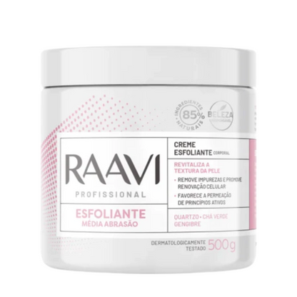 Creme Esfoliante Corporal Média Abrasão Raavi 500g