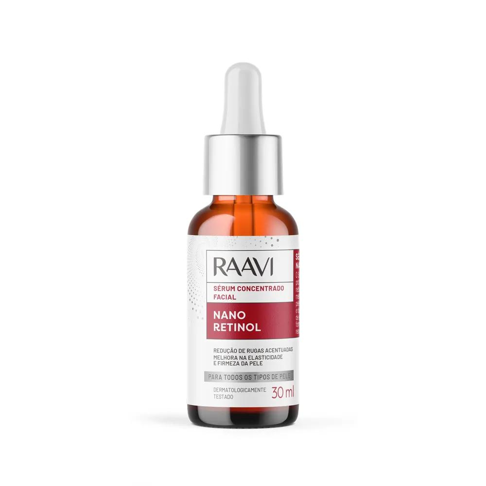 Sérum Facial Concentrado Nano Retinol Raavi 30g